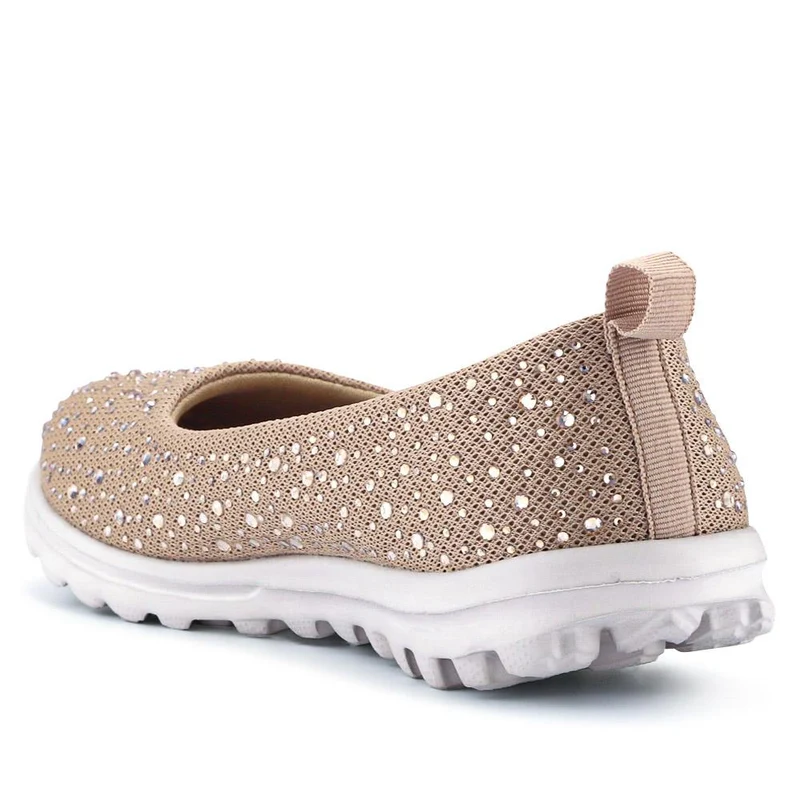 Lightweight Slip On Pumps - BRK39005 / 325 008 - Taupe