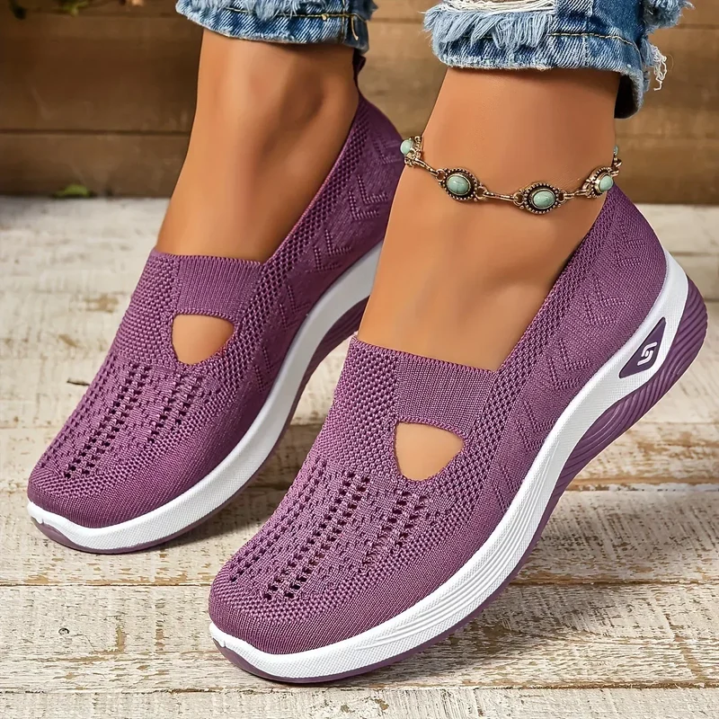 Madelline - Damen-Slipper mit Keilabsatz