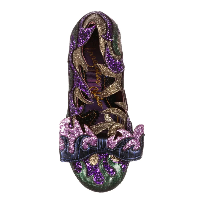 Irregular Choice High Heels von Dragons & Fire Dragon Lair für Damen – Grün