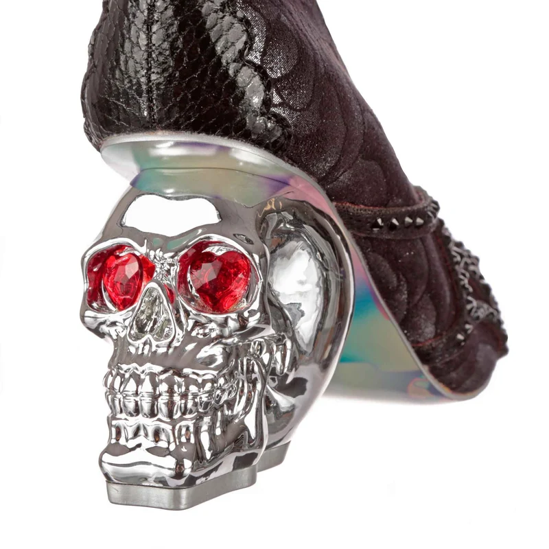 Irregular Choice Damen Halloween Dead Ringer High Heel - Schwarz