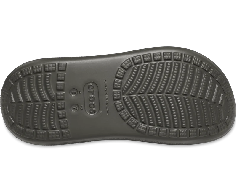 Crocs Unisex Classic Crush Clog – Dusty Olive