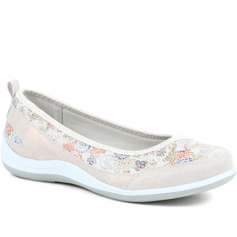 Slip-On Patterned Lightweight Pumps - BRK37007 / 323 323