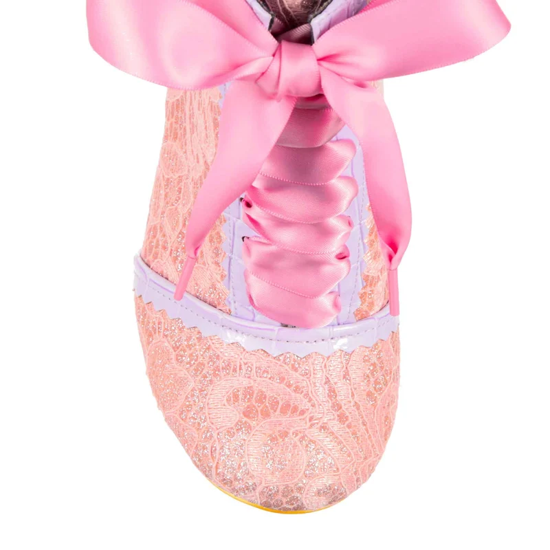 Irregular Choice Damen Roseus High Heel - Blassrosa
