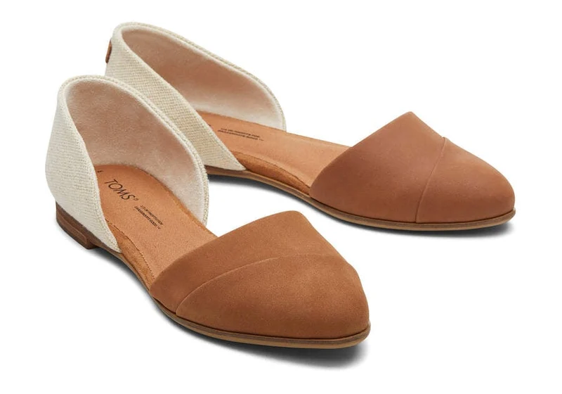 TOMS Juttidorsay Flat für Damen – Brown Sugar