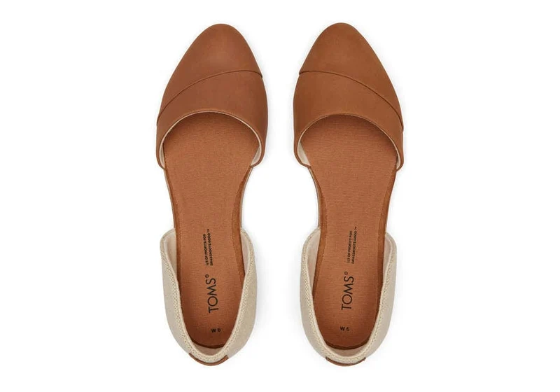 TOMS Juttidorsay Flat für Damen – Brown Sugar