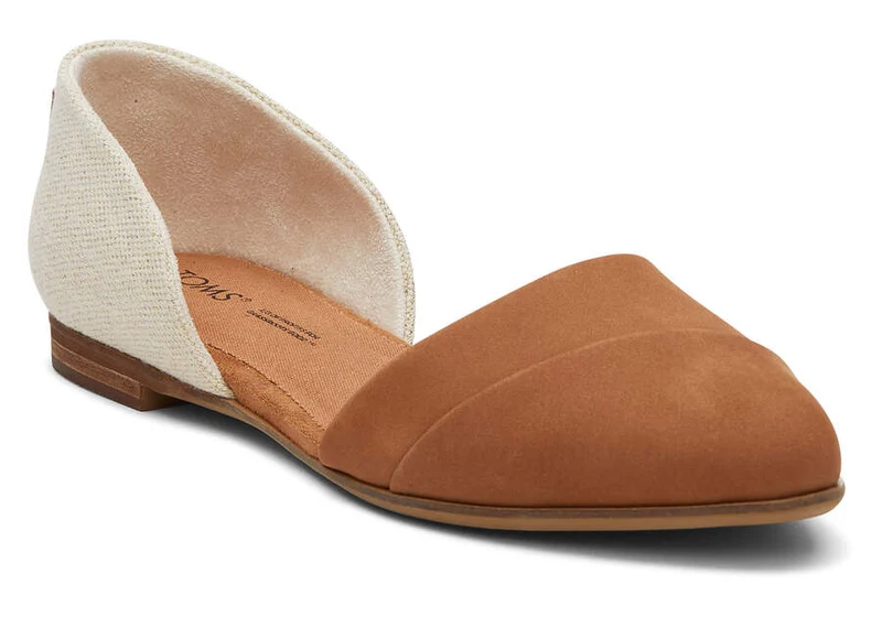 TOMS Juttidorsay Flat für Damen – Brown Sugar
