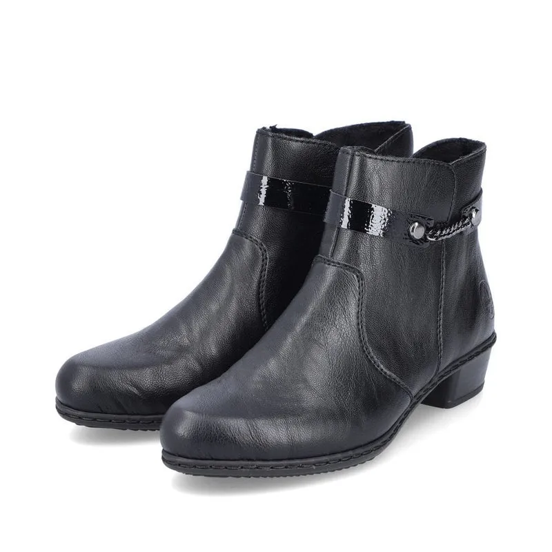 Rieker Mode-Stiefelette für Damen – Schwarz