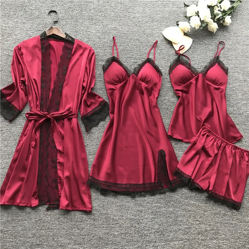 Luna - Nachtwäsche Set mit Spitze