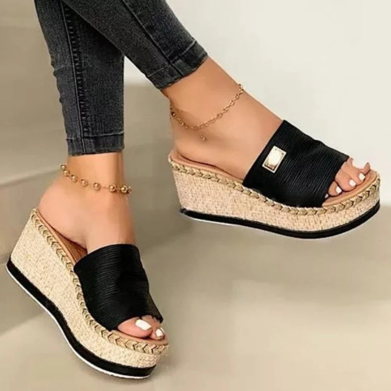 Camila - Keilsandalen mit Plateau