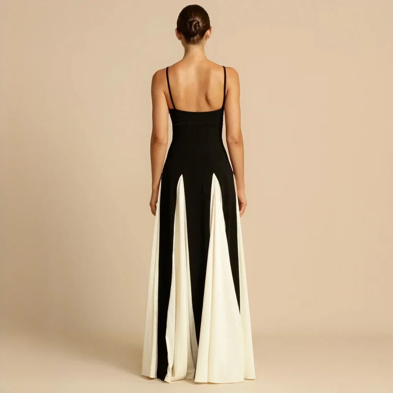 Roxanne - Elegantes langes Kleid