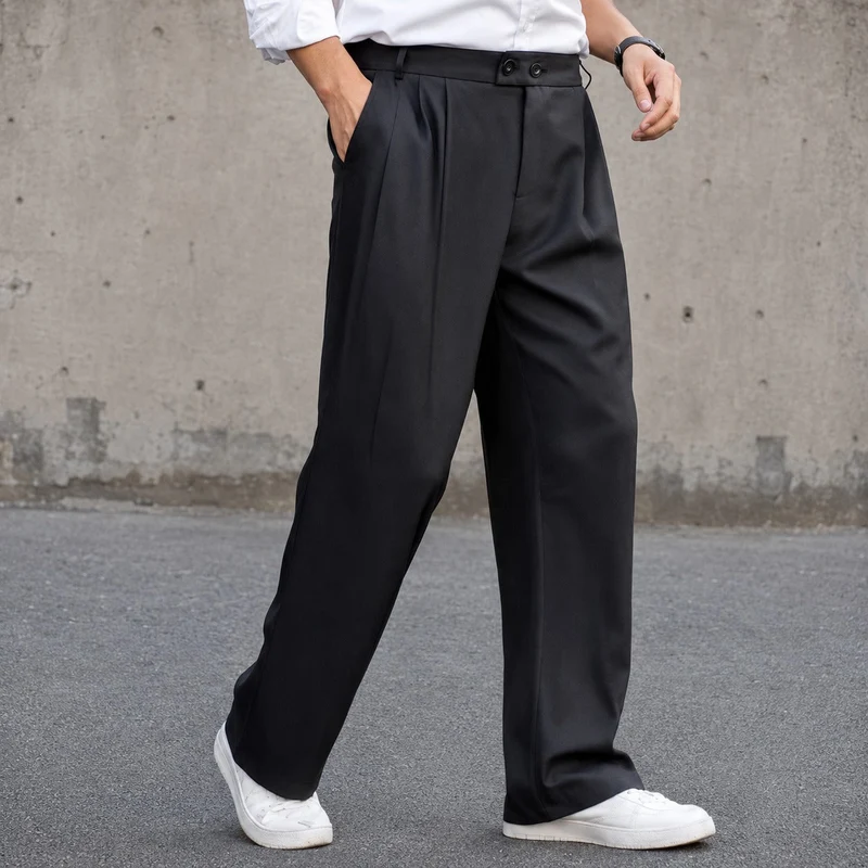 Clayton - Lässige Weite Hose