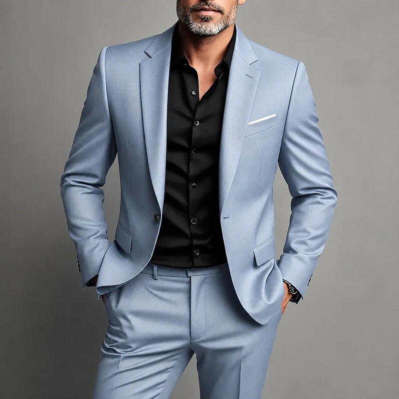 Carrillo - Formeller Slim Fit Anzug
