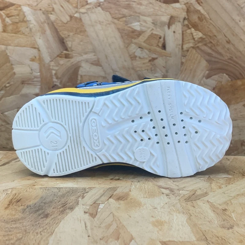 Geox Todo Dinosaur Light Up-Turnschuhe für Kleinkinder – Marineblau