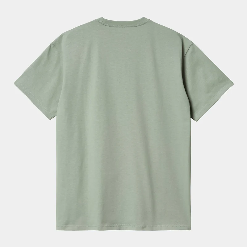 Carhartt WIP Herren Chase Kurzarm-T-Shirt – Glassy Teal