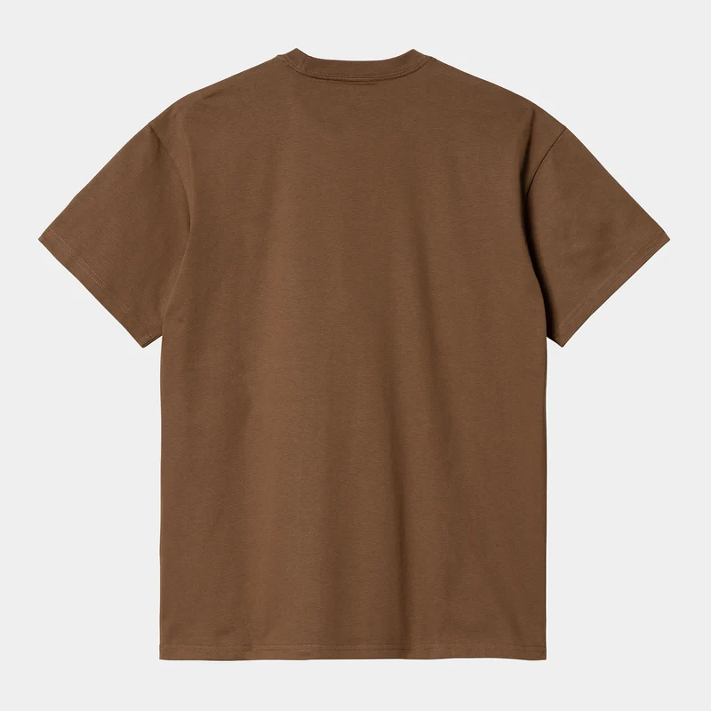 Carhartt WIP Herren Chase Kurzarm-T-Shirt – Tamarind