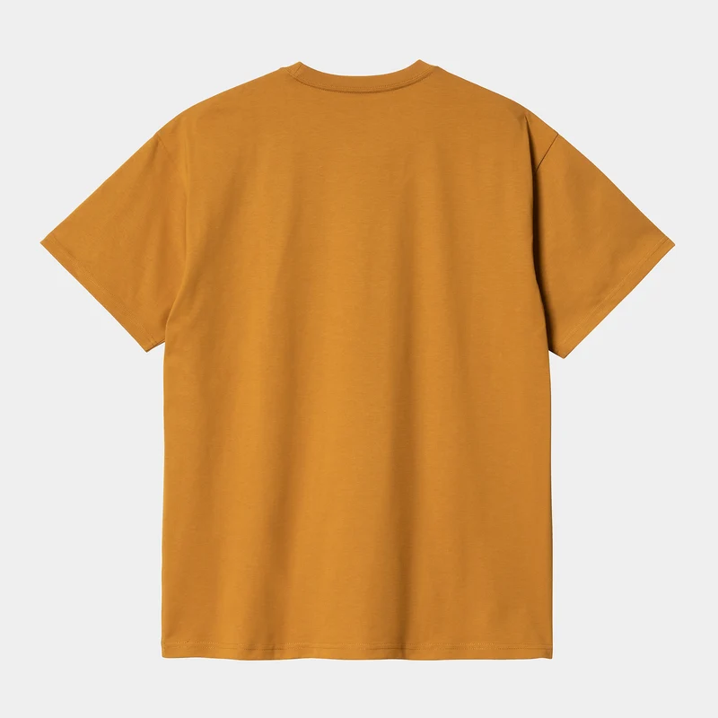 Carhartt WIP Herren Chase Kurzarm-T-Shirt – Buckthorn