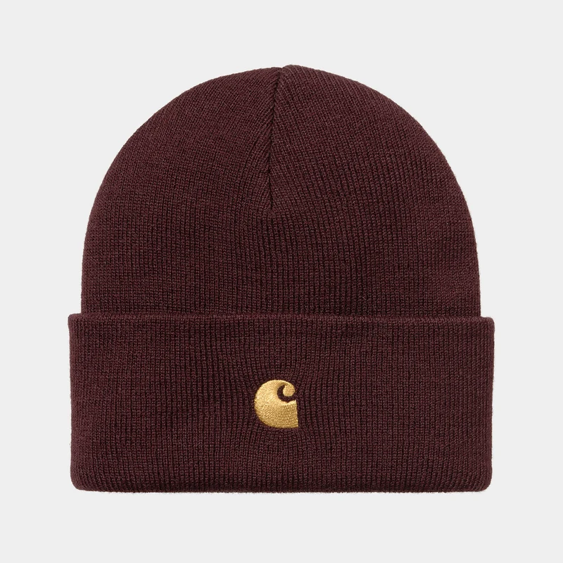 Carhartt WIP Unisex Chase Beanie – Amarone
