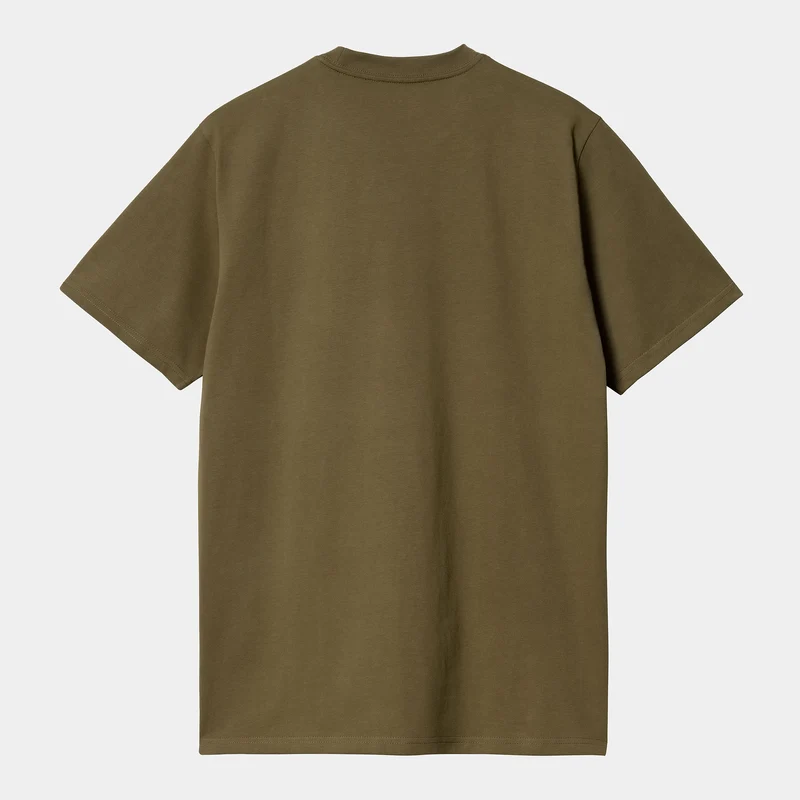 Carhartt WIP Herren-Kurzarm-T-Shirt mit Schriftzug – Highland