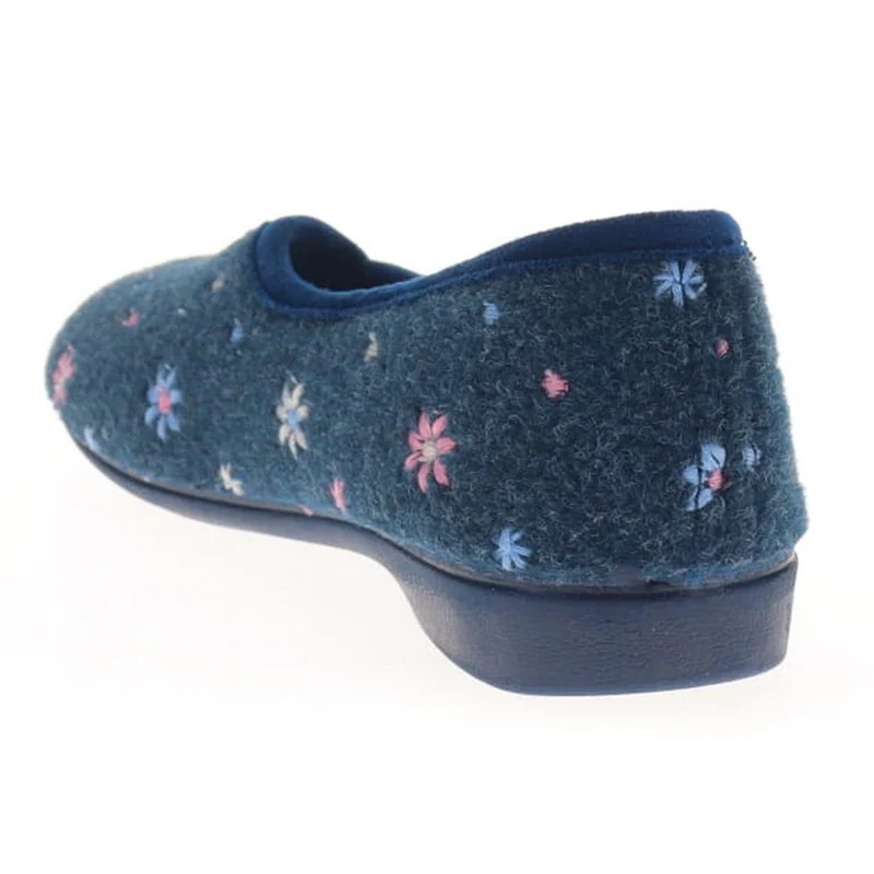 Full Slippers - FEVI40001 / 325 780 - Navy Floral