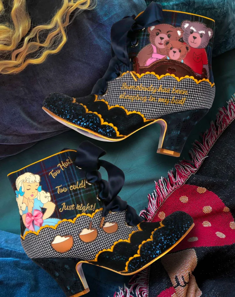 Irregular Choice New Roomie Stiefeletten für Damen – Blau