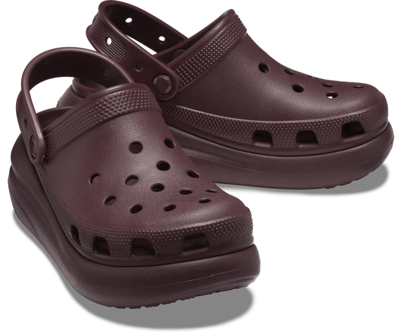 Crocs Unisex Classic Crush Clog – Dunkle Kirsche