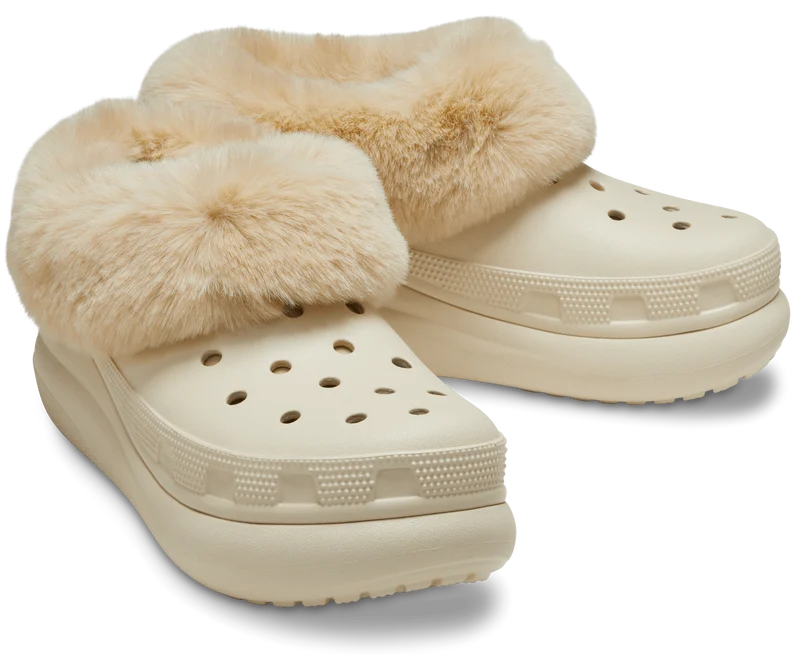Crocs Unisex Furever Crush Clog – Knochen
