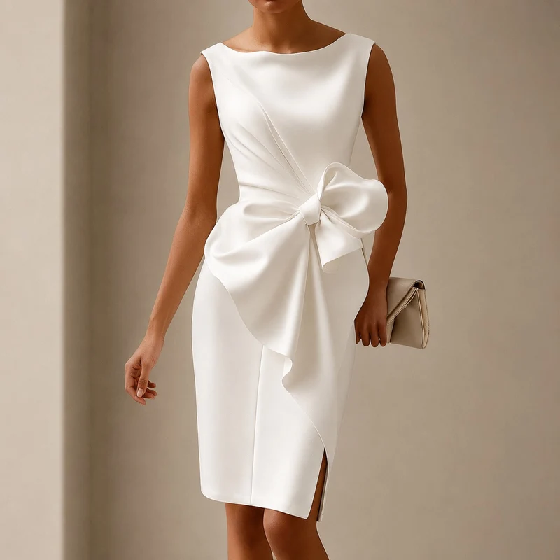 Esmee - Elegantes Minikleid mit Schleife