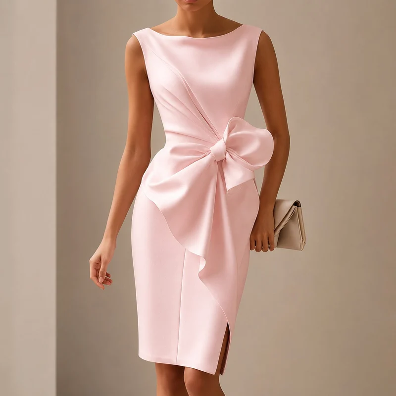 Esmee - Elegantes Minikleid mit Schleife