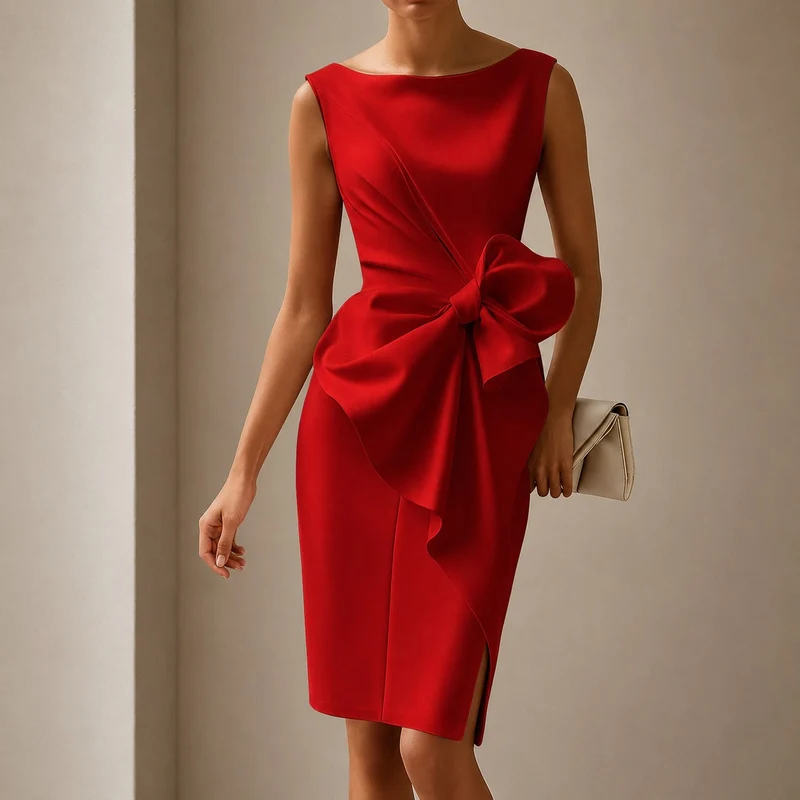 Esmee - Elegantes Minikleid mit Schleife