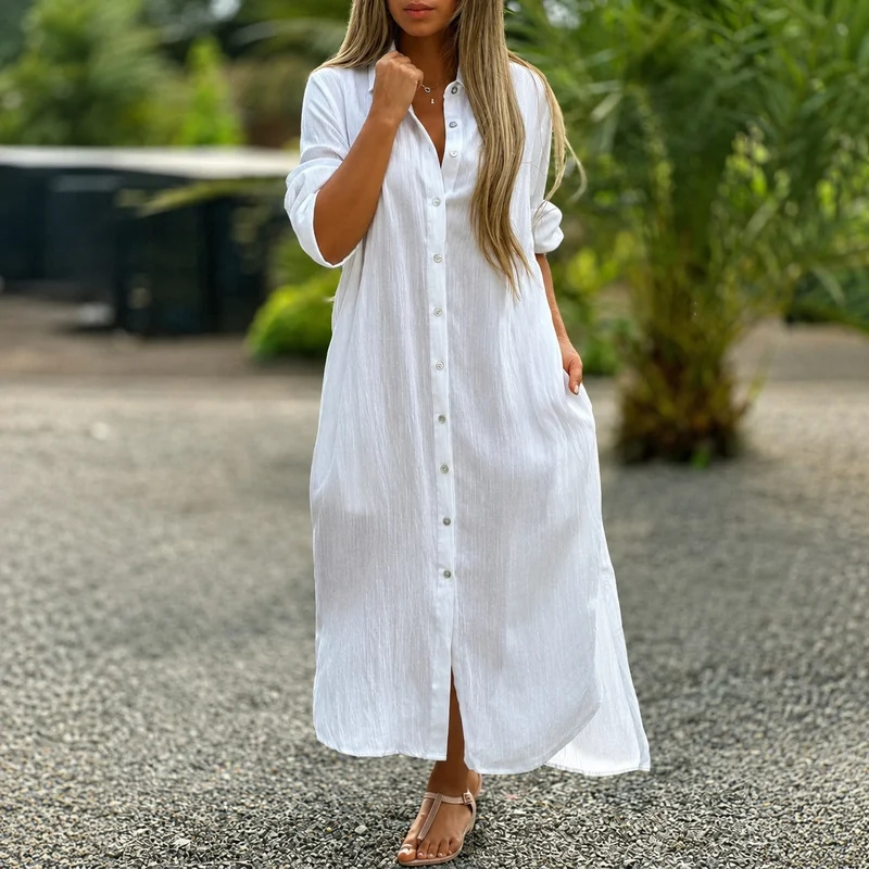 Sharon - Lässiges Weites Kleid