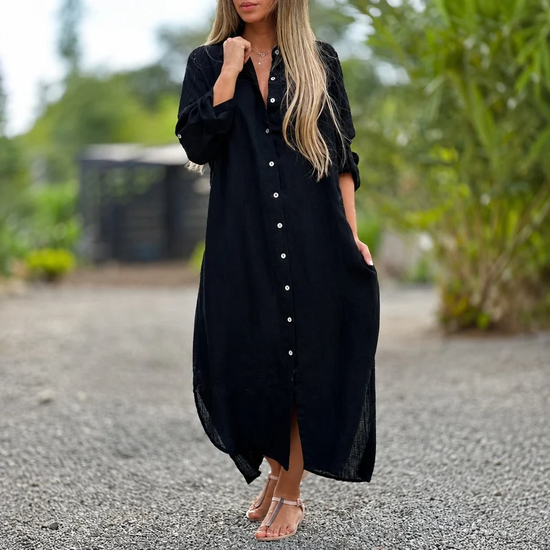 Sharon - Lässiges Weites Kleid