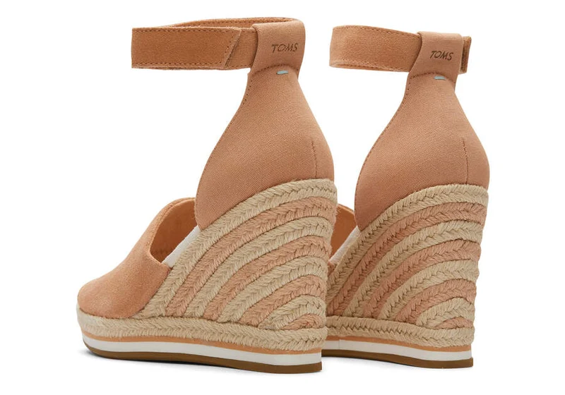 TOMS Marisol Keilsandale für Damen – Sandy Beige