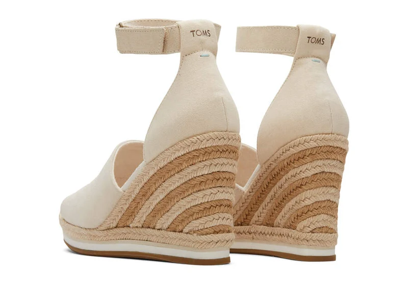 TOMS Damen Marisol Keilsandale – Beige