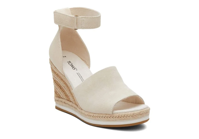 TOMS Damen Marisol Keilsandale – Beige