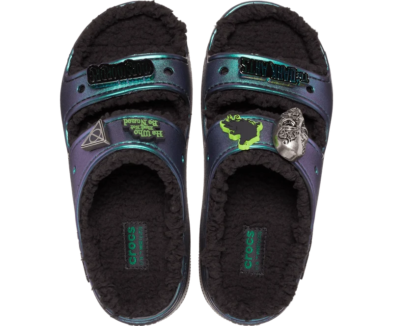 Crocs Unisex Harry Potter Cozzzy Sandale – Schwarz