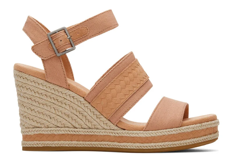 TOMS Damen Madelyn Sandale – Sandy Beige