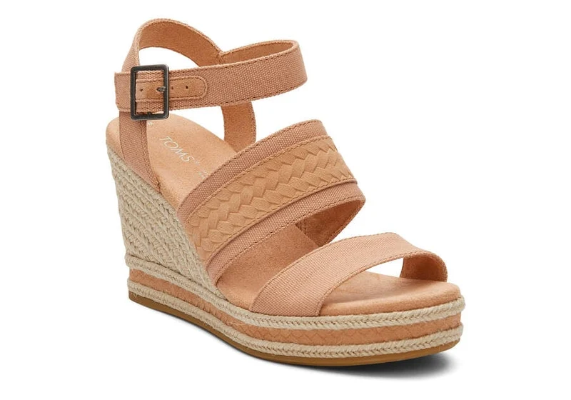 TOMS Damen Madelyn Sandale – Sandy Beige