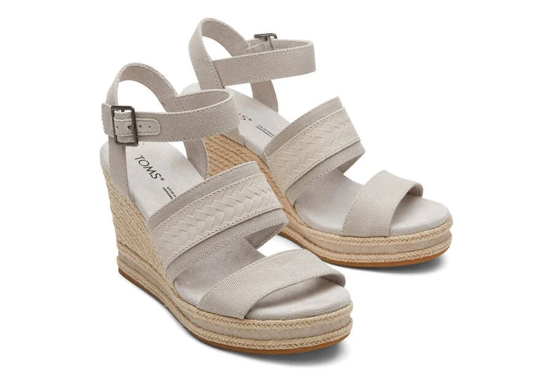 TOMS Madelyn-Sandale für Damen – Kieselgrau