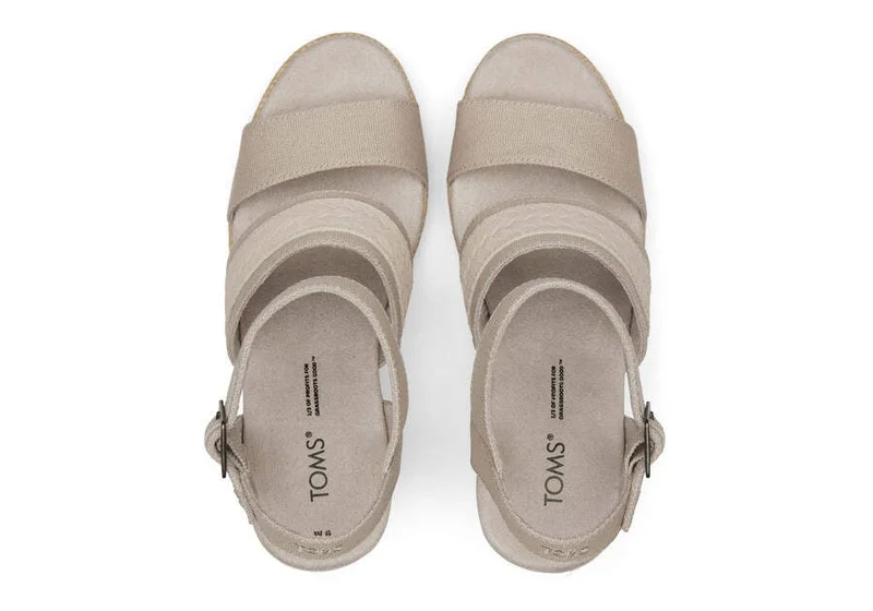 TOMS Madelyn-Sandale für Damen – Kieselgrau