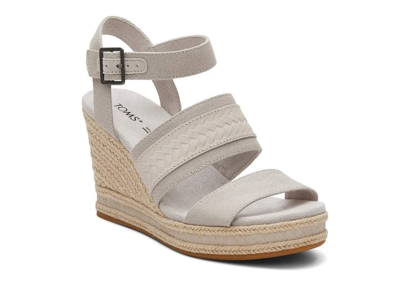TOMS Madelyn-Sandale für Damen – Kieselgrau