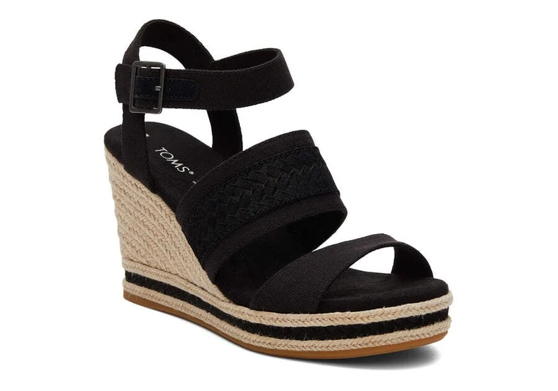 TOMS Madelyn Keilsandale für Damen – Schwarz