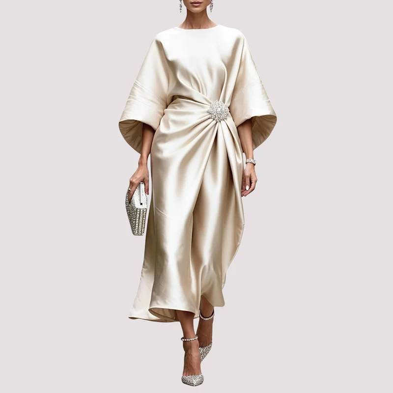 Kay - Elegantes Wickel-Midikleid