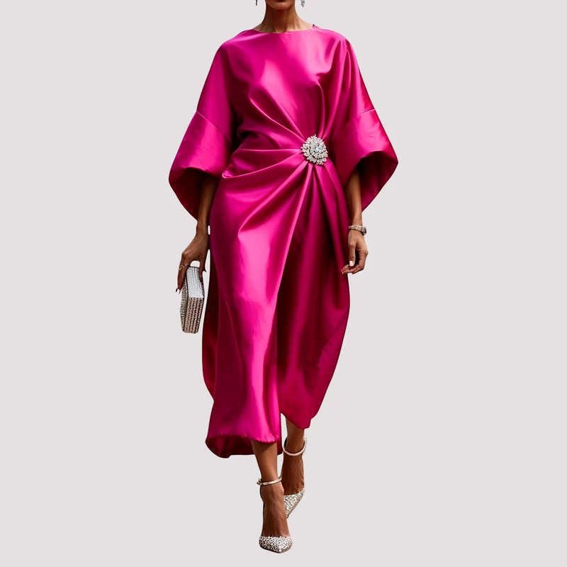 Kay - Elegantes Wickel-Midikleid