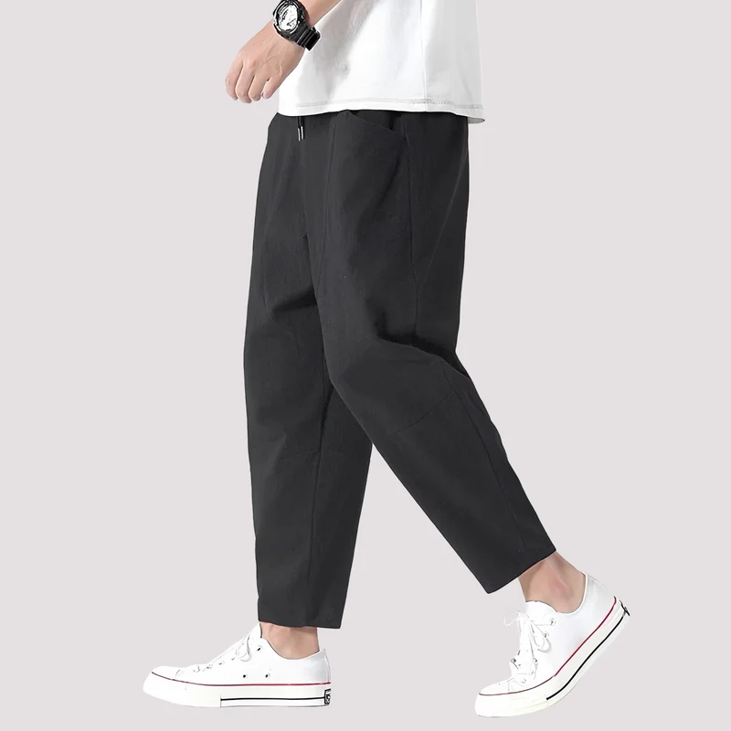 Hodges - Stilvolle Lockere Cropped-Hose