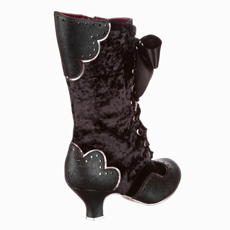 Irregular Choice Damen Chimney Smoke Stiefel – Schwarz
