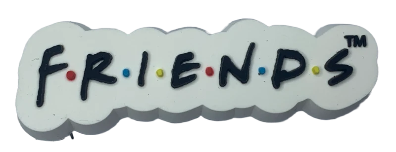 Crocs Jibbitz Friends Logo-Charme