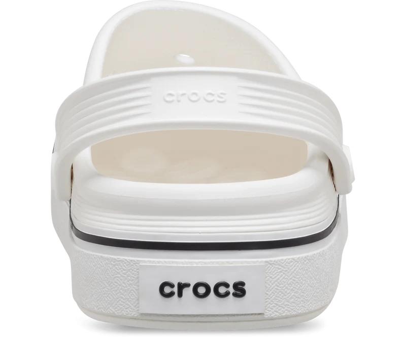 Crocs Klassischer Unisex-Off-Court-Clog – Weiß