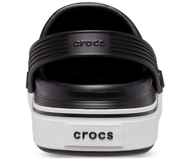 Crocs Klassischer Unisex-Off-Court-Clog – Schwarz