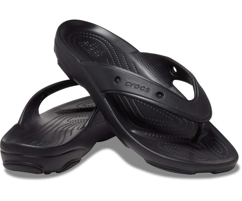 Crocs Unisex-All-Terrain-Flip-Flop – Schwarz