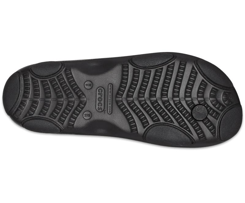 Crocs Unisex-All-Terrain-Flip-Flop – Schwarz
